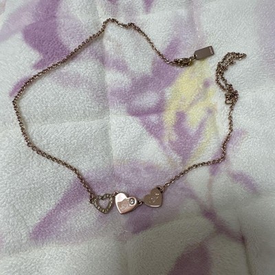 COACH Necklace 3 Hearts