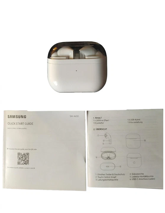Samsung Galaxy Buds 3 Pro, blanco, embalaje original, como nuevo