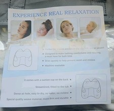 Hawbath Tub Bath Bathtub Spa Comfort Pillow New