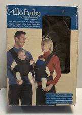 Allo Baby Carrier Newborn Up To 12 Months Mint Never Used Rare Box Minor Wear