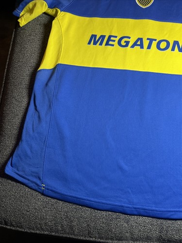 New With Tags Vintage Nike Boca Junior Authentic Riquemle Soccer Jersey Men’s XL - Picture 11 of 24