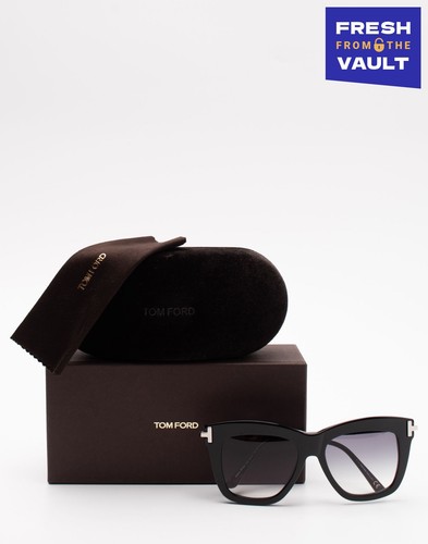 UVP 350€ TOM FORD Dasha übergroße Sonnenbrille entspiegelte Gläser mit Farbverlauf Logo