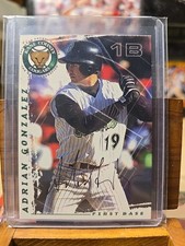 2000 Adrian Gonzalez Minor League Rookie Card Autograph