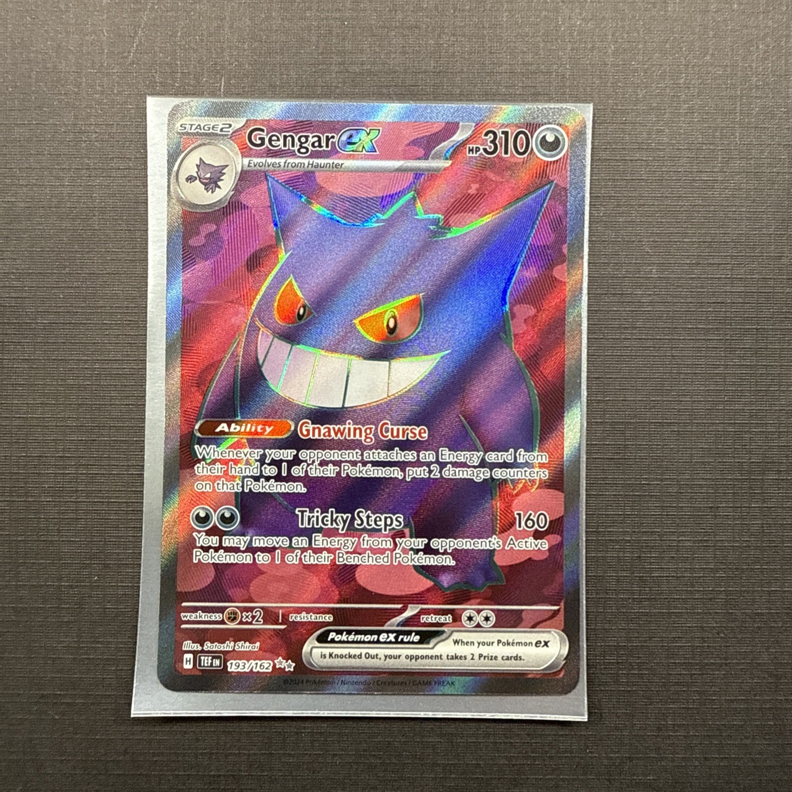 Gengar ex 193/162 SV05: Temporal Forces Holo Near mint