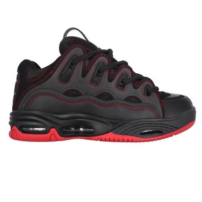 OSIRIS SCHUHE D3 2001 SCHWARZ ROT ROT SNEAKER