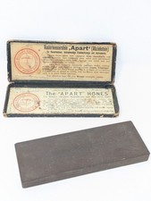 Antique Apart Marburg Austria Rasiermesserstein  Razor RED Hone Whet Stone