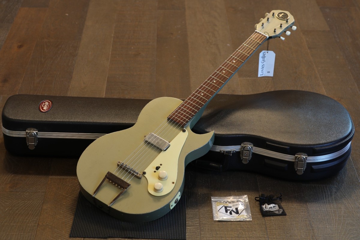 KAY アメリカンヴィンテージ Vintage! 1950's Kay Sherwood Deluxe Natural Acoustic Jumbo Guitar