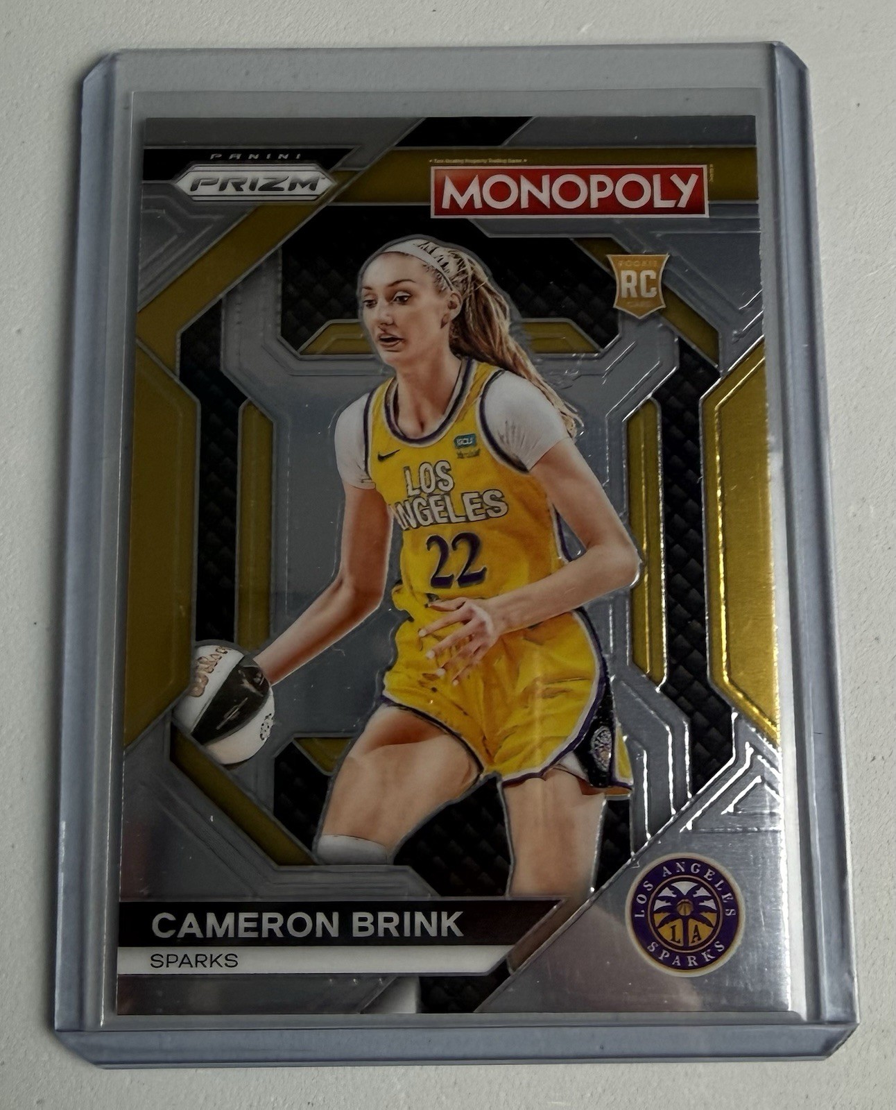 Cameron Brink 2024 Panini Prizm Monopoly WNBA Prizm Skills #WNBA6 (RC)