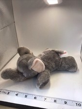 "Juguete de peluche gris flojo elefante gris aurora 10"""