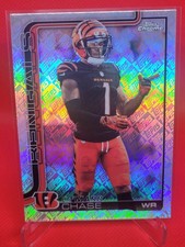 2025 Topps Chrome Ja'Marr Chase topps foil logo #58  Bengals