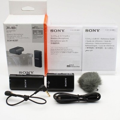 Sony ECM-W2BT Digital Bluetooth Wireless Microphone #0003
