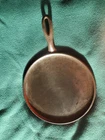 GRIDDLE.  Griswold Cast Iron Griddle #8 Slant Logo 738  Cross X Base Erie