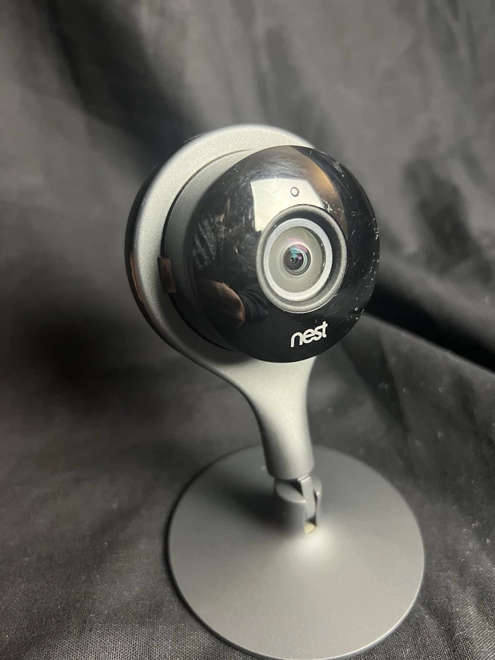 Google Nest A0005 Security Camera Cam 1st gen Black Indoor Set *No Cord - Image 3 of 4