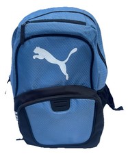 Puma Challenger Water Resistant Backpack 1379569 Blue/Black Men Woman Kids EUC