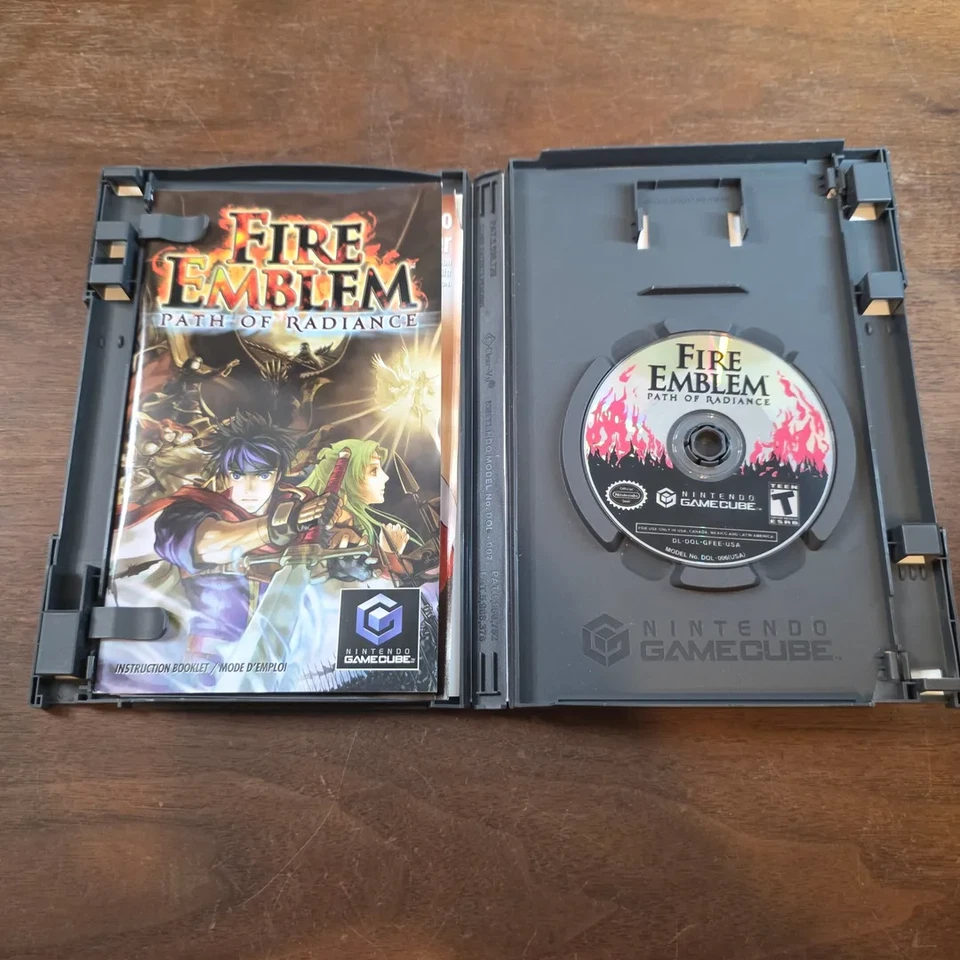 Nintendo GameCube fire emblem path of radiance Game CIB - RARE ! - Image 2 of 4