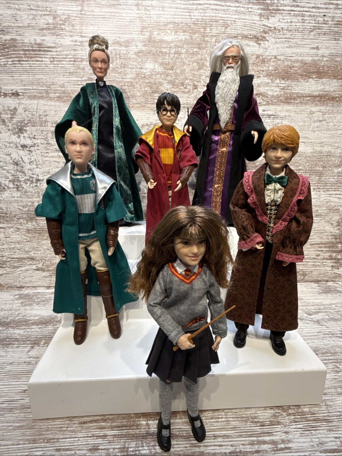 Harry Potter 2018 Rare 11in. (Set Of 6 Figures) Mattel - Wizarding World: