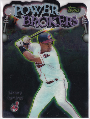 1999 Topps Power Brokers #PB18 Manny Ramirez