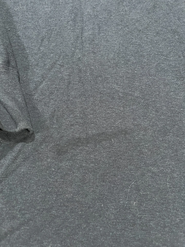 LL Bean Shirt Men Large Blue River Driver Henley Wool Button Long Sleeve Outdoor - Image 3 of 4