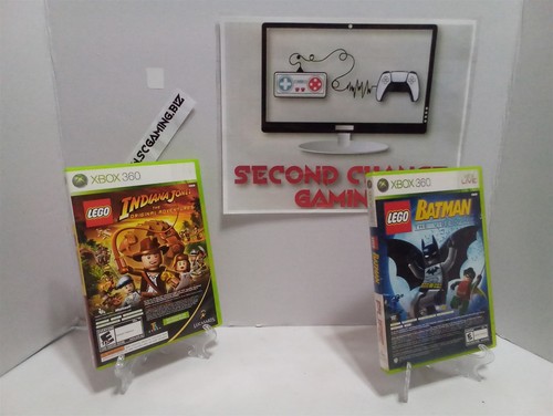 LEGO Batman / Pure + Lego Indiana Jones / Kung Fu Panda (Xbox 360) Tested Bundle