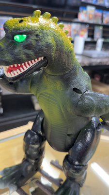 BIGなGODZILLA 1987 New Bright Big Rex Godzilla 13' Battery Op. Figure Hong Kong