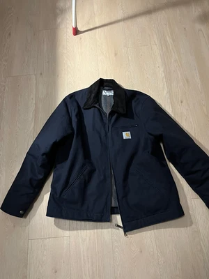 Carhartt WIP Detroit Jacket blanked lined size XL navy/blau - Bild 1 von 4