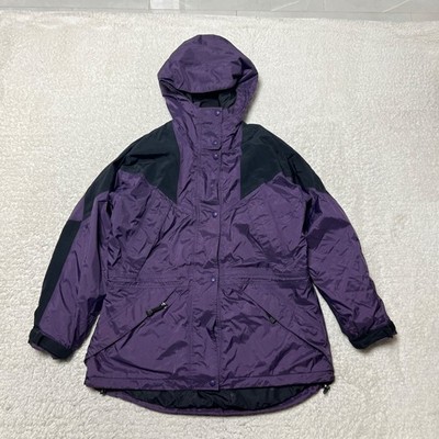 Vintage Eastern Mountain Sports Jacket Women Extra Large Purple GTX Waterproof
