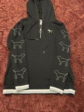 Victorias Secret Pink Bling hoodie with rhinestones