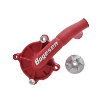 Boyesen Supercooler Wasserpumpendeckel + Impeller Kit - Red