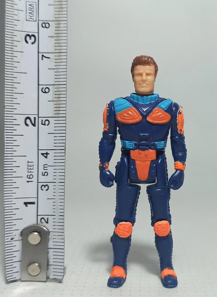 Máscara Kenner 1986 de colección M.A.S.K. FIGURA DE ACCIÓN RAVEN CALHOUN BURNS 3" Foto 2 de 4