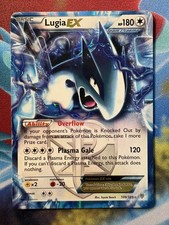 Pokémon TCG Lugia-EX TCG Black White Holo Card 108/135 EX Rare LP