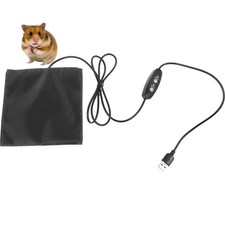 Small USB Reptile Heating Pad Hamster Heat Mat with Temperature Adjustable