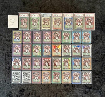 2020 Panini Prizm Chase Young RC Rainbow. 39 Cards. Missing only the 1/1 