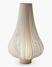 Image of John Lewis & Partners Harmony Ribbon Large Table Lamp H70cm - Natural A