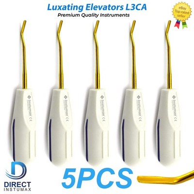 PDL Periotome L3CA Luxating Elevator Gold Tip Dental Extraction Instrument