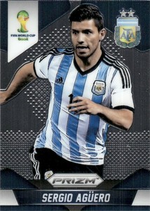 2014 Panini Prizm FIFA World Cup Brazil Sergio Aguero Argentina #13