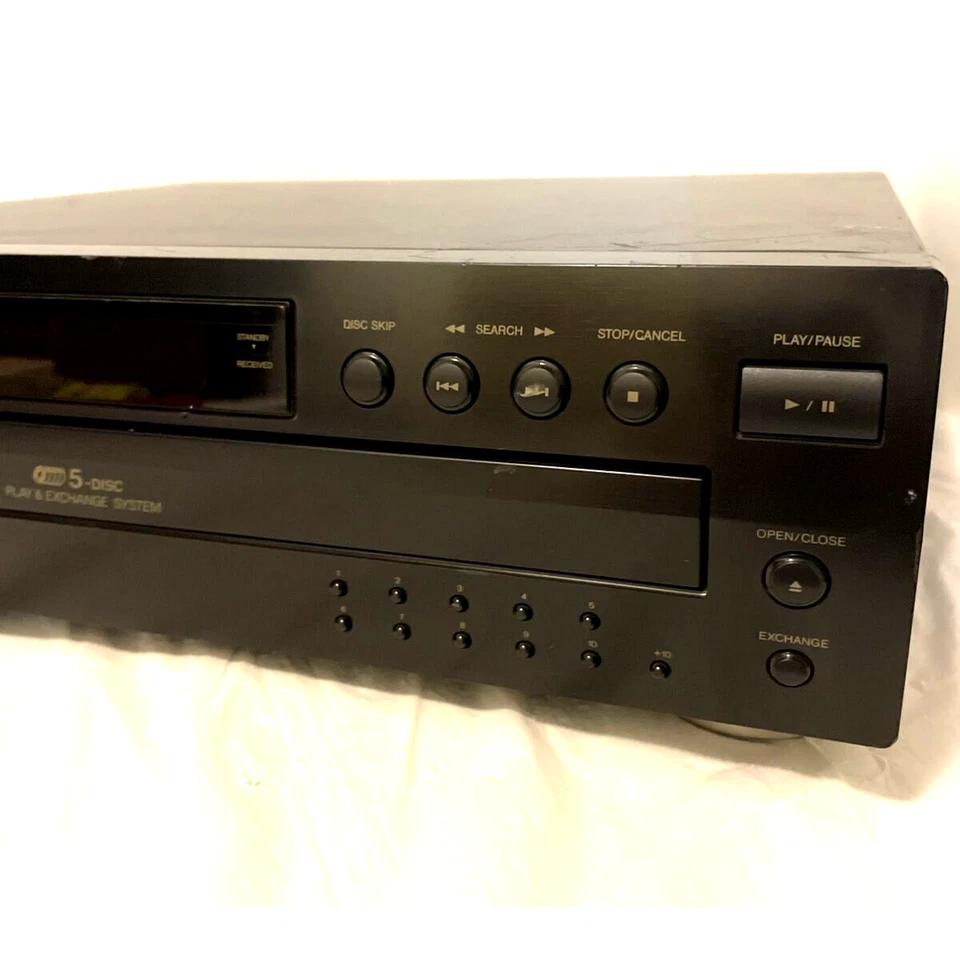 JVC XL-F254BK CD Changer No Remote no Av Cables No Power Cord Parts Only - Image 3 of 4