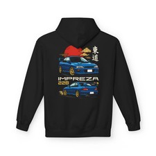 1998 Subaru STI 22B Hoodie - Motorsport Hooded Sweater Gift