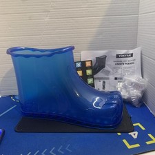 Foot Bath Soak Tub Shoe Large Blue 1 boot 