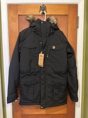 NWT Mens FjallRaven Nuuk Parka Coat Jacket size Small, insulated, waterproof