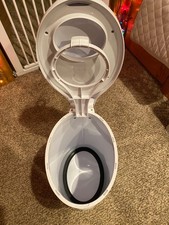 Ubbi 10000 Steel Diaper Pail - White