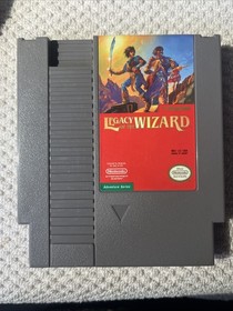 Legacy of the Wizard Nintendo NES w/ Original Box And Inserts - No Manual