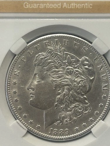 1889-S Morgan Silver Dollar – San Francisco Mint PGA Slabbed U.S. Silver Dollar