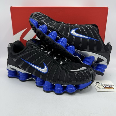 Nike Shox TL 'Black Racer Blue' Metallic Silver CN0151-004 Size