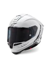 ALPINESTARS SUPERTECH R10 SOLID WHITE HELMET MEDUIM - IN STOCK