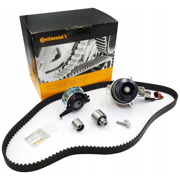 Zahnriemensatz Continental +Wasserpumpe FÜR Audi Seat Skoda VW 1.6 2.0 TDI-image