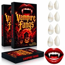 Vampire Teeth Fangs, Halloween Cosplay Costume Makeup
