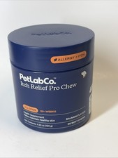 PetLab Co. Allergy Itch Relief Pro Chew 30 Soft Salmon Flavor Chews BB 10/2026