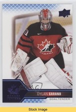 2022 Upper Deck Team Canada Juniors Men's U-20 Blue Dylan Garand #17 READ 11k6