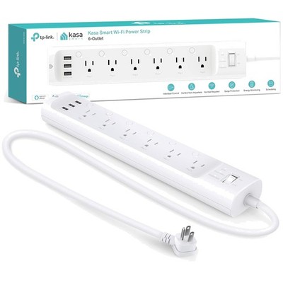 Kasa Smart Power Strip HS300 with 6 Outlets & 3 USB Ports