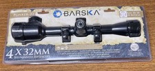 BARSKA PLINKER-22 4X32MM ILLUMINATED RIFLESCOPE RED 30/30 IR RETICLE AC10037